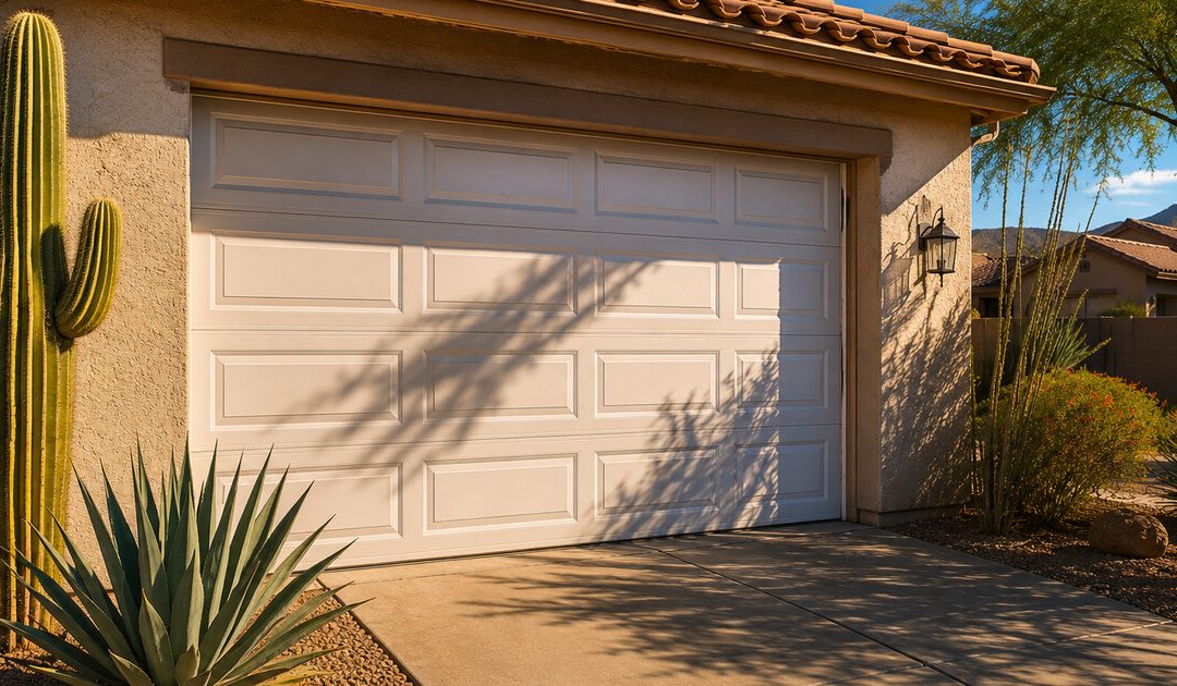 How Hot Does a Tucson Garage Actually Get? Heat, Insulation and Door Damage