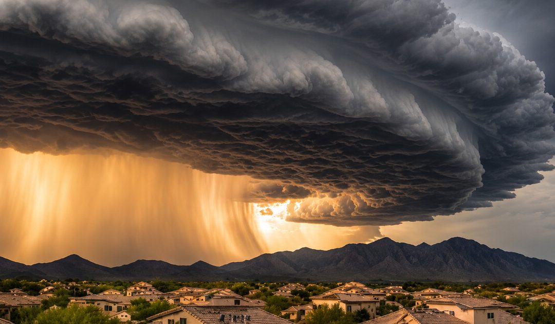 Monsoon Damage: What Arizona Storms Do to Garage Doors